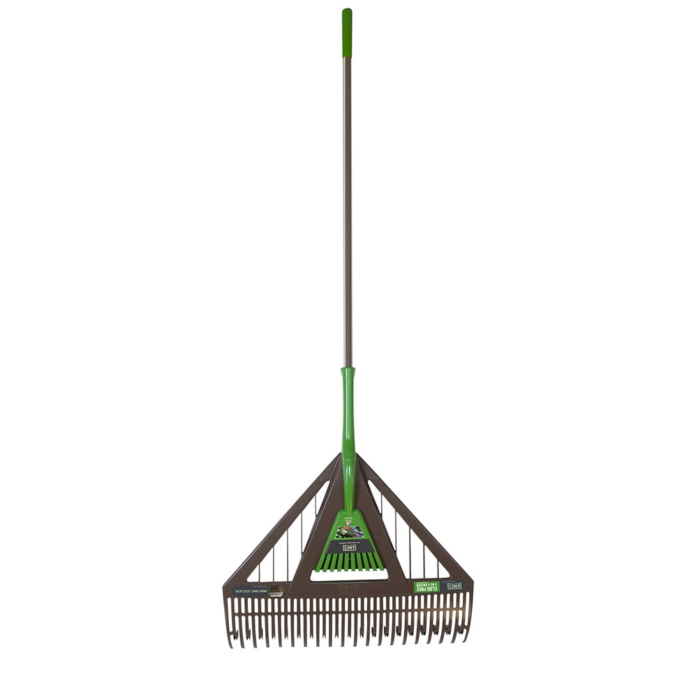Ames Dual-Tine Poly Leaf Rake view 4