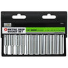 10-Pc. Metric Deep Socket Set, 1/4-In. Drive