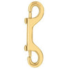 Livestock Hardware, #162 Double Snap, Brass, 4-In.