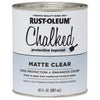 Chalked Paint Finish Wax, Matte Clear, 30-oz.