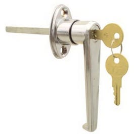 Chrome  Garage Door L-Handle