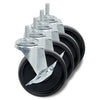 Casters, 4-In., 4-Pk.