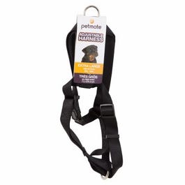 2-Ply Nylon Dog Collar, Black, 1 x 28-36-In.