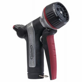 Hose Nozzle, Front-Trigger, 8-Pattern, Heavy-Duty