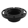 ABS/DWV Closet Flange, Hub End, 4-In.