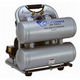 Air Compressor, Ultra-Quiet 70dB, Oil-Free, 4.6-Gallons