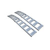 Metal Arched Ramp, Aluminum, 1500-Lb. Capacity, 12 x 90-In., Pr.