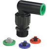 Drip Watering Swivel Elbow Assembly for Risers, 1/2 & 3/4-In.