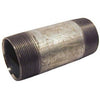 Galvanized Pipe Fitting, Nipple, 1/2-In. x Close