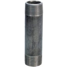 Pipe Fitting, Black Nipple, 1/2 x 5-1/2-In.