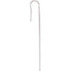 Drip Watering Wire Hook Stake, Galvanized, 8-In., 15-Pk.