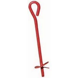 Earth Anchor, Red, 6 x 48-In.