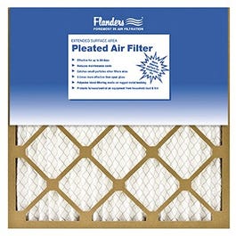 Pinch-Pleated Furnace Filter, 16x16x1-In.