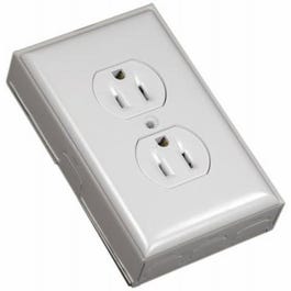 Ivory Metallic Outlet Kit