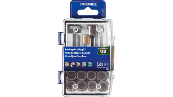 Dremel 727-01 31 Piece Sanding/Grinding Rotary Accessory Micro Kit