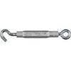 Hook & Eye Turnbuckle, Zinc, 3/16 x 5.5-In.