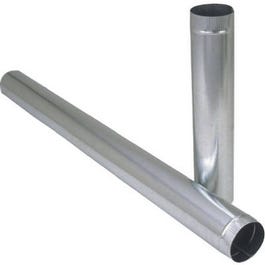 Galvanized Furnace Pipe, 30 GA, 8 x 24-In.