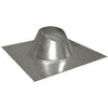 Galvanized Roof Flashing, 1/4 Pitch, 8-In.