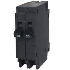 Duplex Circuit Breaker, 20/20-Amp.