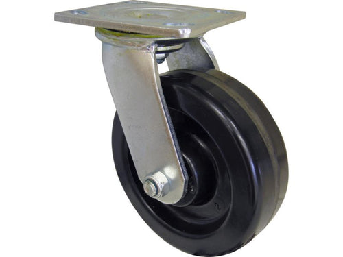 Shepherd Hardware 6-Inch Phenolic Swivel Plate Caster, 840-lb Load Capacity