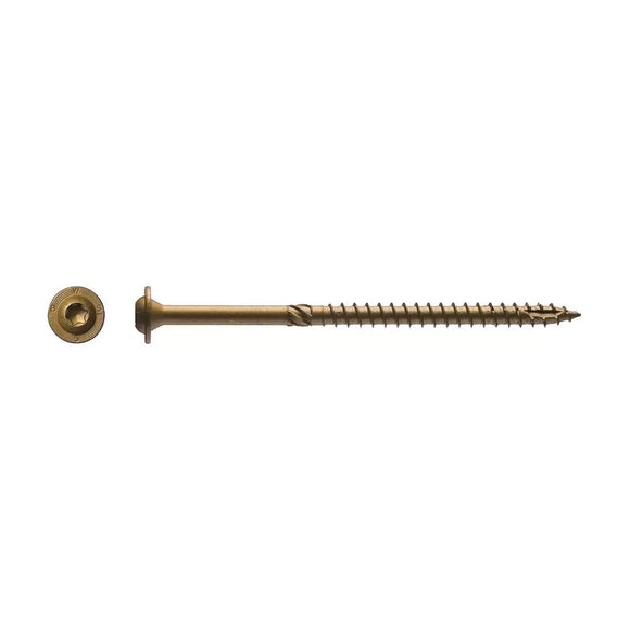 Big Timber Corrosion-Resistant Round Washer Head Screws #17 x 5”