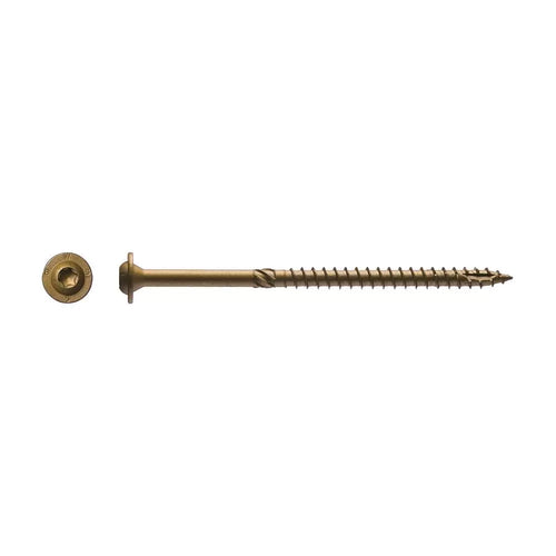 Big Timber Corrosion-Resistant Round Washer Head Screws #17 x 7”