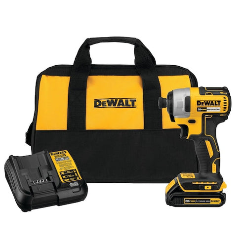 Dewalt 20V MAX* Brushless Cordless Impact Driver Kit