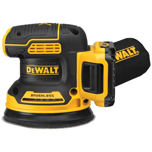 DeWalt 20V MAX* XR® Brushless 5 in. Cordless Variable-Speed Random Orbital Sander Kit