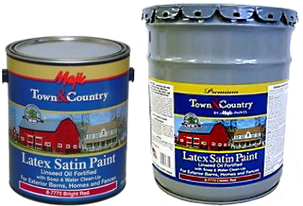 PAINT GAL WHITE BARN HOME