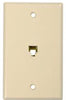 IVORY PHONE WALL PLATE