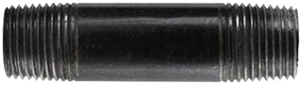 14XCL NIPPLE 1/4XCLOSE BLACK PIPE