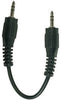 6FT BLACK 3.5MM EXT CABLE