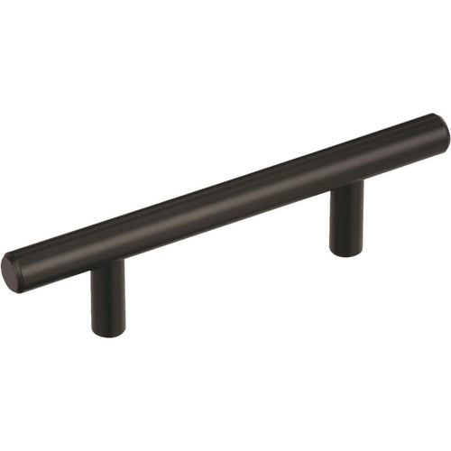 Amerock Bar Pulls 3 In. Black Bronze Center-to-Center Pull