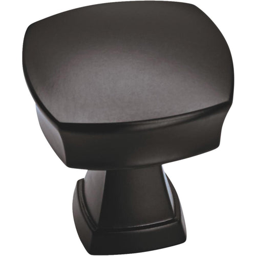 Amerock Allison Value 1-1/4 In. Matte Black Cabinet Knob