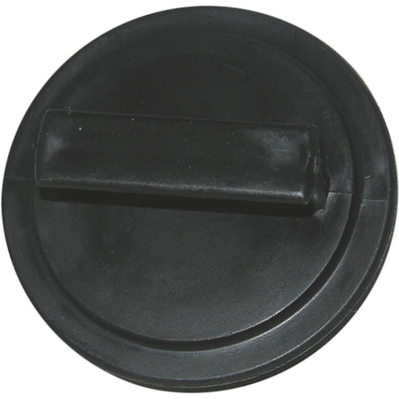 Lasco 3 In. Dia. Black Plastic Disposer Stopper