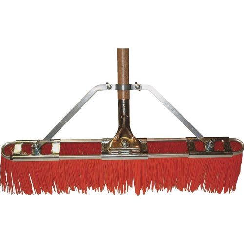 Bruske 23 In. W. x 65 In. L. Wood Handle Street Sweep Push Broom