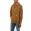 Carhartt Loose Fit Midweight Logo Sleeve Graphic Sweatshirt in Carhartt Brown