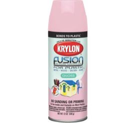 Krylon® Fusion Plastic Paint Spray Paint (12 oz, Gloss Fairytale Pink)