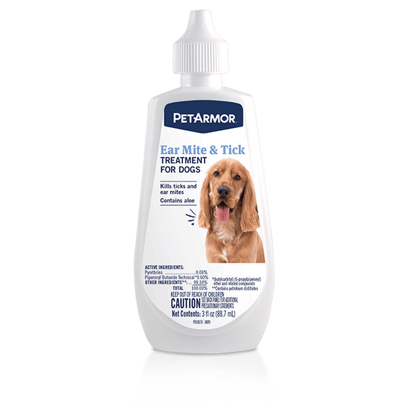 PetArmor® Ear Mite and Tick Treatment for Dogs