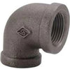 Worldwide Sourcing 2A-3/4B 90 Degree Elbow Black