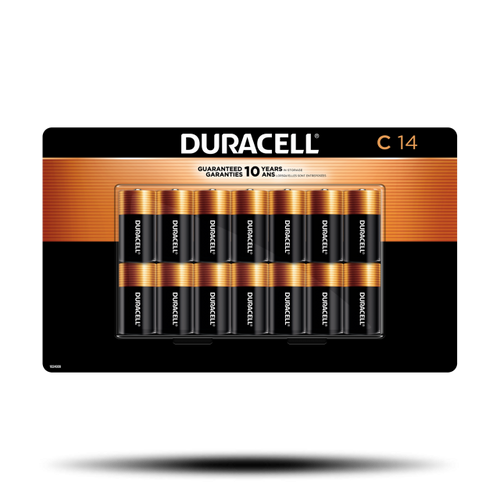 Duracell Coppertop C Alkaline Batteries