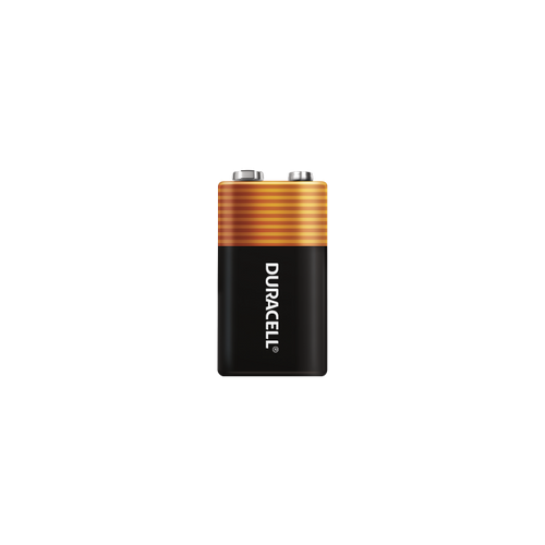 Duracell Coppertop 9V Alkaline Batteries