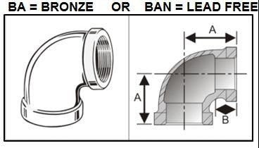 Pannext Fittings 90-Degree Equal Elbow (2, Galvanized)