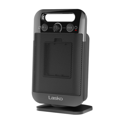 Lasko CD12100 Oscillating Personal Space Heater with Adjustable Thermostat