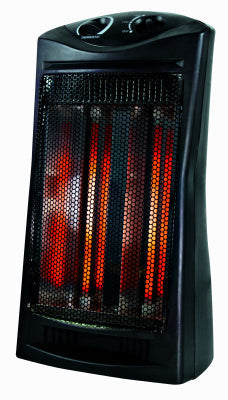 Geneva Industrial Group Quartz Infrared Tower Heater Thermostat (Black)