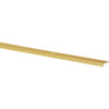 M D Building Products 3/4 In. x 3 Ft. Satin Brass Aluminum Fluted Tile Edging