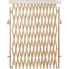 North States 60 In. Expandable Natural Wood Safety Gate
