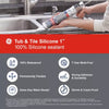 Henkel Corp GE Tub & Tile Silicone 1® Sealant