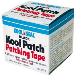Roof & Gutter Patch Tape, Black, 2 x 42-In.