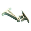 RV Door Catch, White Plastic, 3-In.